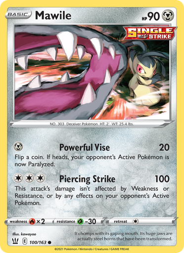 [swsh5-100] Mawile Common (100/163) swsh5
