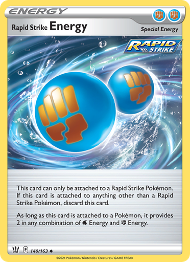 [swsh5-140] Rapid Strike Energy Uncommon (140/163) swsh5