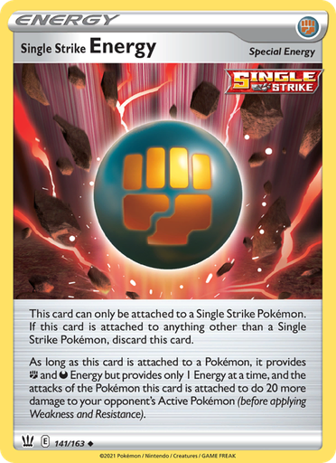 [swsh5-141] Single Strike Energy Uncommon (141/163) swsh5