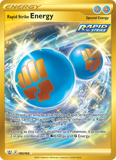 [swsh5-182] Rapid Strike Energy Secret Rare (182/163) swsh5