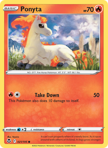 [swsh12-021] Ponyta Common (021/195) swsh12