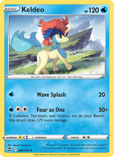 [swsh12-046] Keldeo Rare (046/195) swsh12