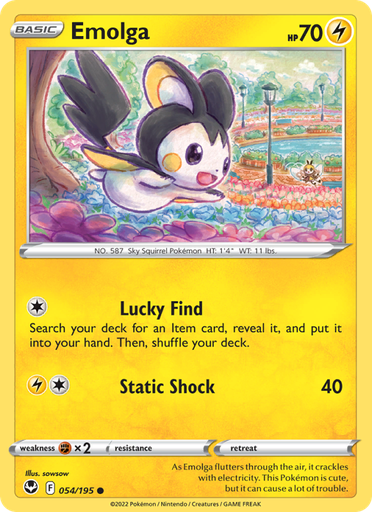 [swsh12-054] Emolga Common (054/195) swsh12
