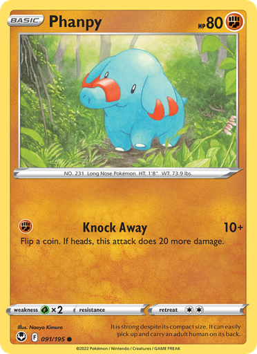 [swsh12-091] Phanpy Common (091/195) swsh12