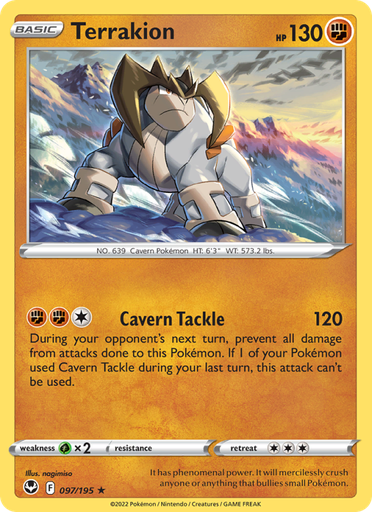 [swsh12-097] Terrakion Holo Rare (097/195) swsh12