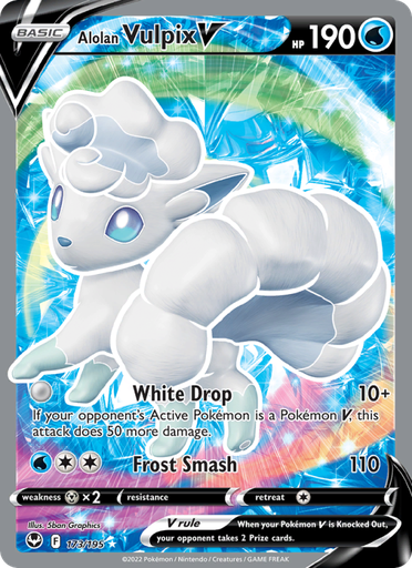 [swsh12-173] Alolan Vulpix V Ultra Rare (173/195) swsh12