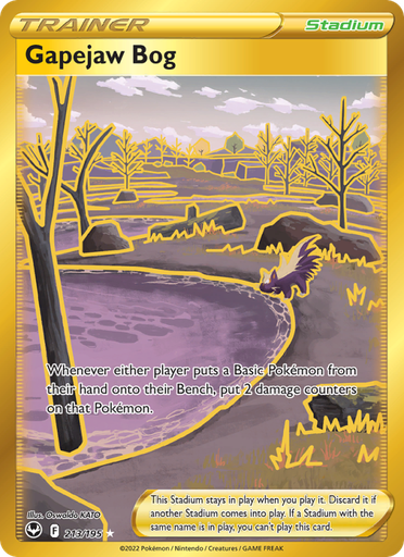 [swsh12-213] Gapejaw Bog Secret Rare (213/195) swsh12