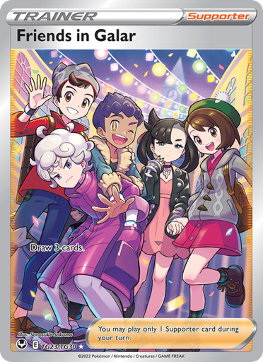 [swsh12-TG23] Friends in Galar Full Art Trainer (TG23/195) swsh12