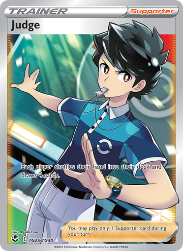 [swsh12-TG25] Judge Full Art Trainer (TG25/195) swsh12