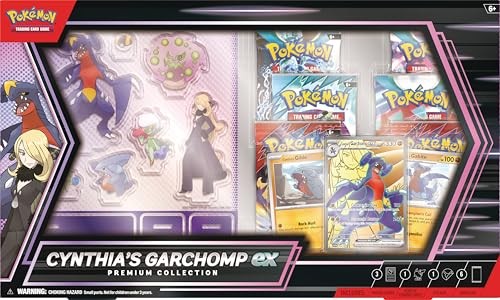 [100-10424] Pokemon Cynthia's Garchomp Ex Premium Collection