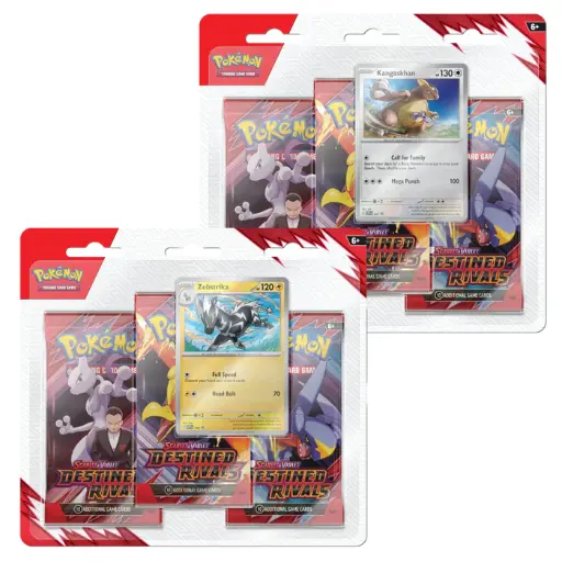 [100-10633] Pokemon Destined Rivals 3 Booster Blister (1 willekeurig)