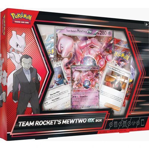 [100-10438] Pokemon Team Rocket’s Mewtwo ex Box 
