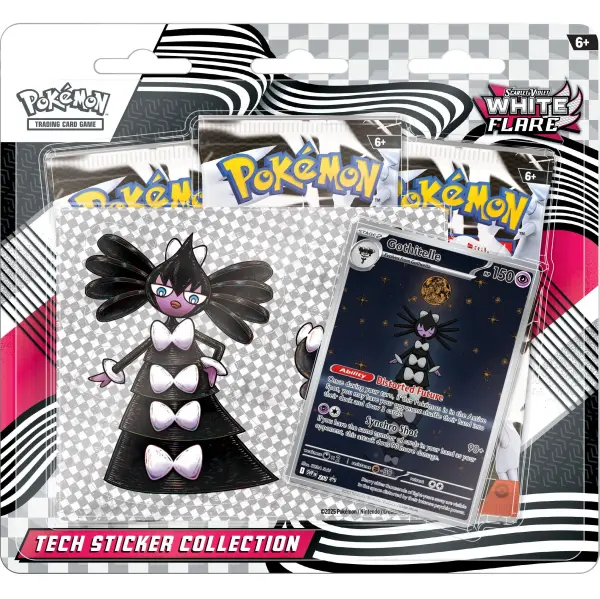 Pokemon Tech Sticker Collection White Flare 
