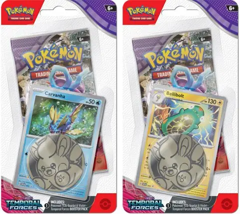 [8673] Pokémon Temporal Forces Checklane Blister Pack (1 willekeurige variant)