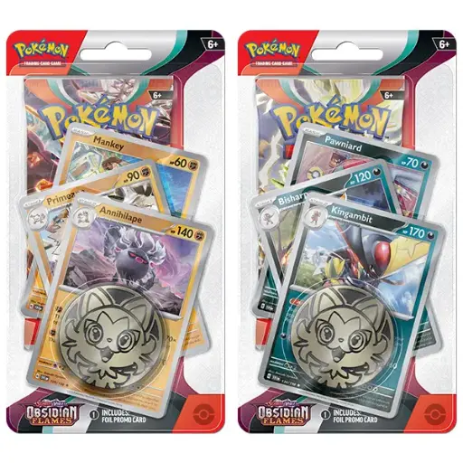 [113418] Pokémon Obsidian Flames Premium Checklane Blister (1 willekeurige variant)