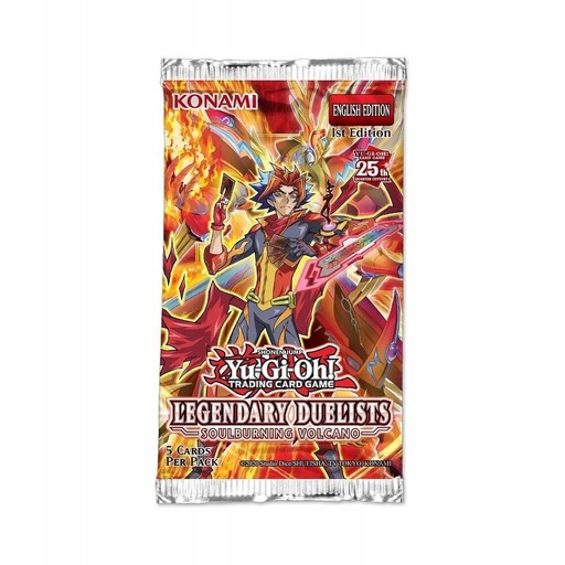 [13473] Yu-Gi-Oh! Legendary Duelists: Soulburning Volcano Booster Pack