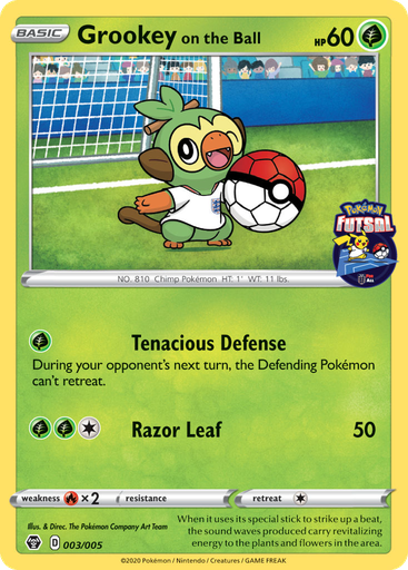 [fut2020-3] Grookey on the Ball None (3/5) fut2020