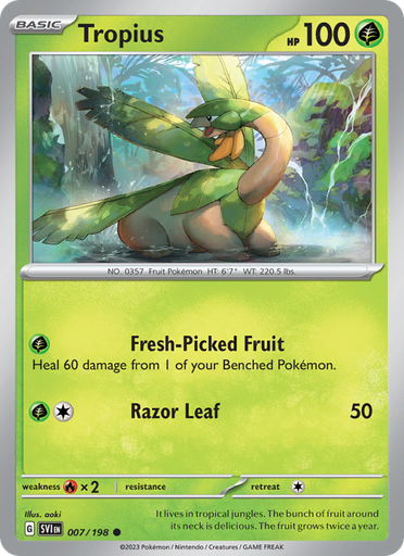[sv01-007] Tropius Common (007/198) sv01