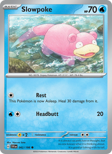 [sv01-042] Slowpoke Common (042/198) sv01