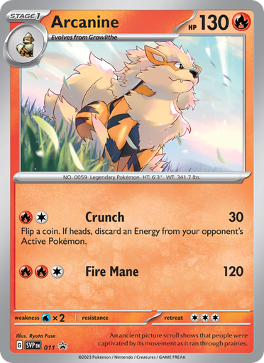 [svp-011] Arcanine None (011/0) svp