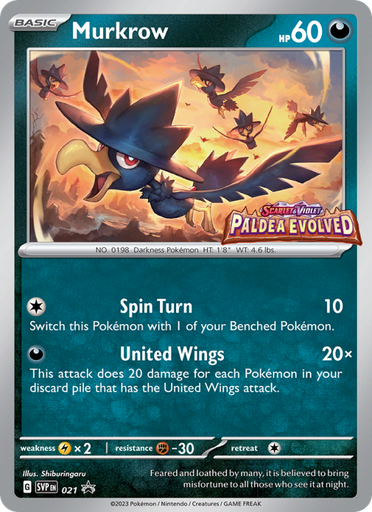 [svp-021] Murkrow None (021/0) svp