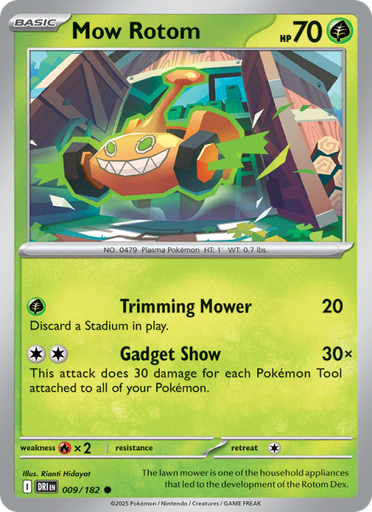 [sv10-009] Mow Rotom Common (009/182) sv10