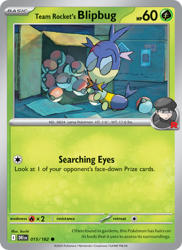 [sv10-015] Team Rocket's Blipbug Common (015/182) sv10