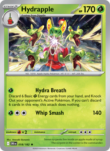 [sv10-018] Hydrapple Rare (018/182) sv10