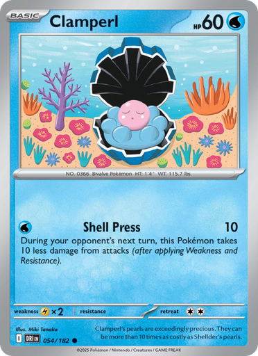 [sv10-054] Clamperl Common (054/182) sv10