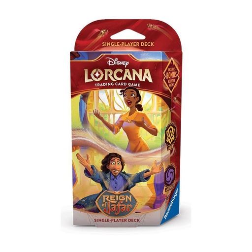 [8] Disney Lorcana Reign of Jafar Starter Deck Amber & Amethyst