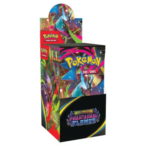 [POK013019312] Pokemon Phantasmal Flames Half Booster Box 