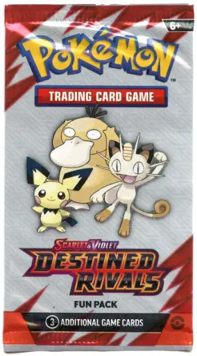 [FUNPACKDR] Pokemon Destined Rivals Fun Pack (3 Cards)