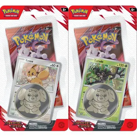 [9992600456] Pokemon Destined Rivals Checkalane Blister Pack (1 willekeurig)