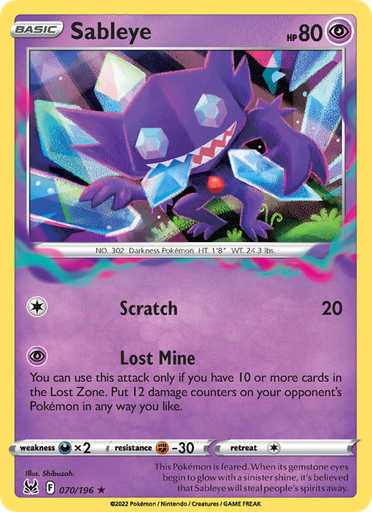 [swsh11-070] Sableye Holo Rare (070/196) swsh11