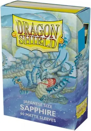 [67213] Dragon Shield Japanese Matte Sapphire Sleeves (60pcs)