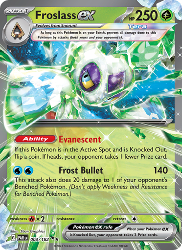 [sv04-003] Froslass ex Double rare (003/182) sv04