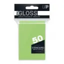 Ultra PRO - 50ct Standard Size Card Protector Sleeves (Lime Green)