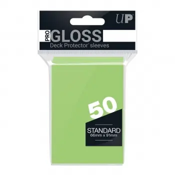 [6448153] Ultra PRO - 50ct Standard Size Card Protector Sleeves (Lime Green)