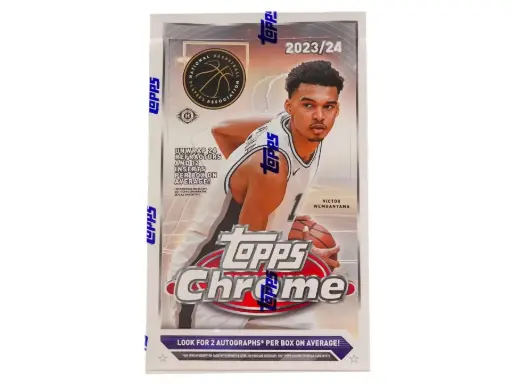 [43967] 2023/24 Topps Chrome Basketball Hobby Box 