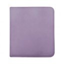 Ultra Pro E-15742 Ultra Pro-12 Pocket Zippered Pro Binder-Purple Black Medium