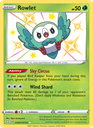 Rowlet Shiny rare (SV001/72) swsh4.5
