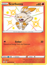 Scorbunny Shiny rare (SV015/72) swsh4.5
