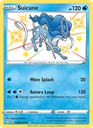 Suicune Shiny rare (SV022/72) swsh4.5