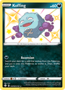 Koffing Shiny rare (SV076/72) swsh4.5