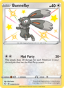 Bunnelby Shiny rare (SV097/72) swsh4.5
