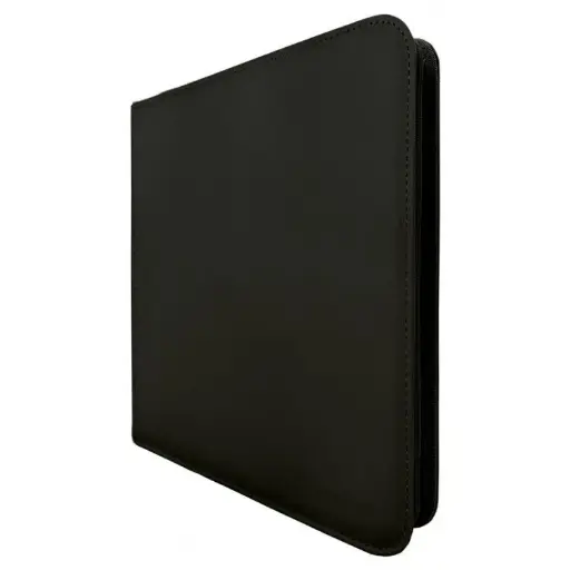 [E 15891] Ultra Pro Black 12-Pocket Pro Binder Zippered