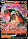 Houndoom V Holo Rare V (21/189) swsh3