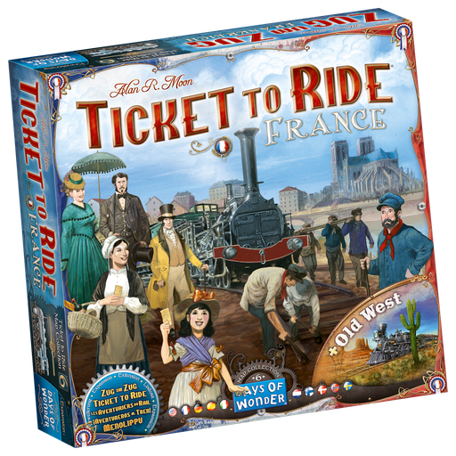 [198529] Ticket to Ride: France & Old West – Bordspeluitbreiding 