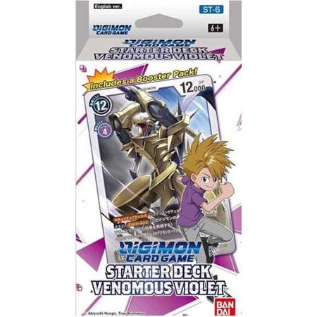 [DIGI39034825] Digimon Card Game Starter Deck: Venomous Violet