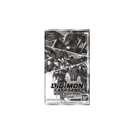 [DIGI9035051] Digimon Card Game BT04 Great Legend Dash Pack (English) - 1 Promo Card
